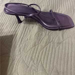 Steve Madden Black Strappy Heels